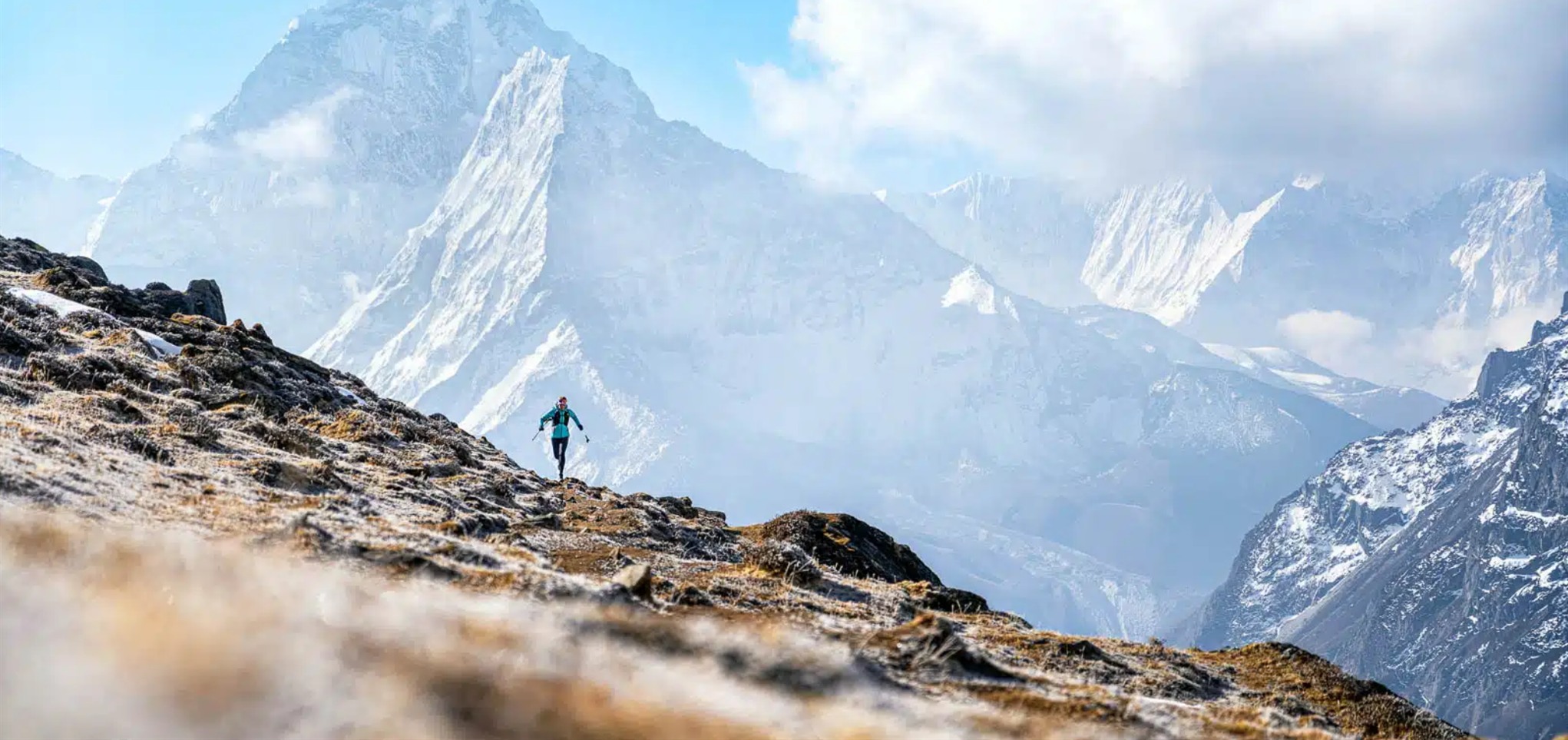 Alpine trail as an image for long-term rebuilding